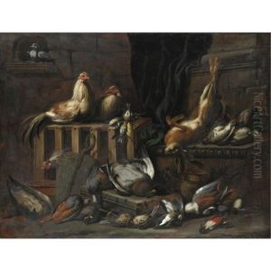 Natura Morta Di Cacciagione E Galline Natura Morta Di Cacciagione E Galline