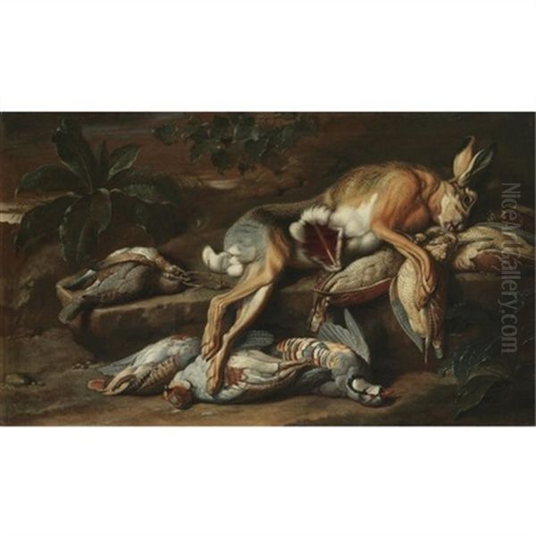 A Still Life With A Hare And Other Dead Game - view 1