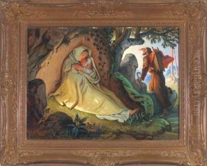 Die Ruhe Auf Der Flucht by Karl Baumeister