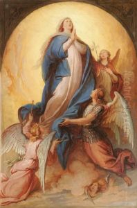 The Assumption Of The Virgin Mary-1875 The Assumption Of The Virgin Mary-1875