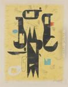 Spitze Formen by Willi Baumeister