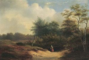 A Girl On A Country Lane