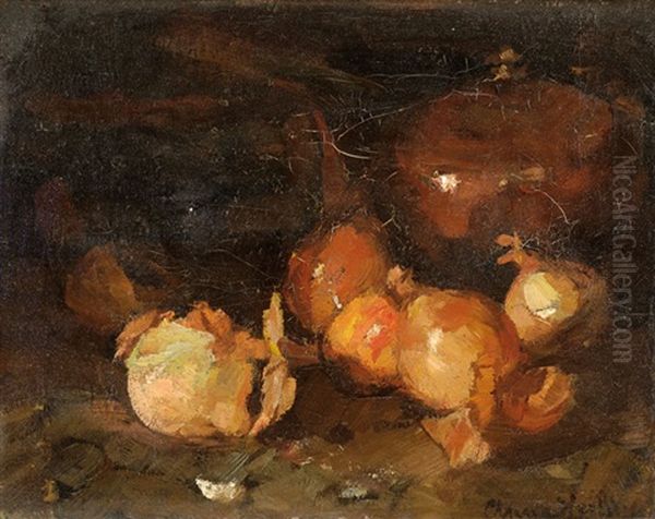 Still Life With Onions - view 1
