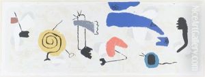 Untitled Lithograph by Willi Baumeister