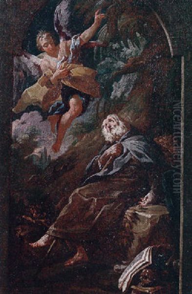 The Angel Appearing To The Prophet Elijah - view 1