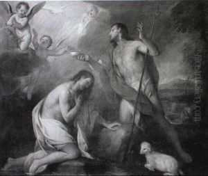 The Baptism Of Christ by Anton Kern
