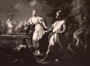 Rebecca And Eliezer by Anton Kern