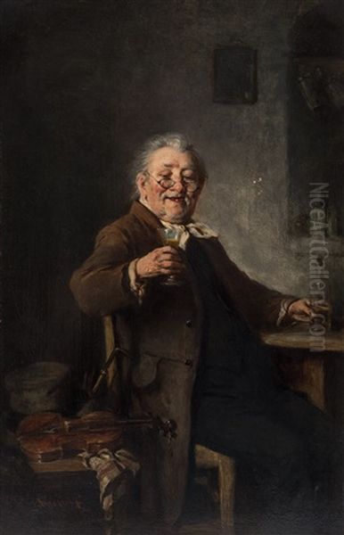 Happy Violinist - view 1