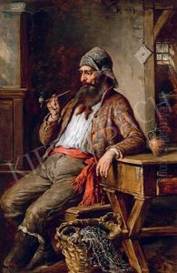 Fisherman Smoking