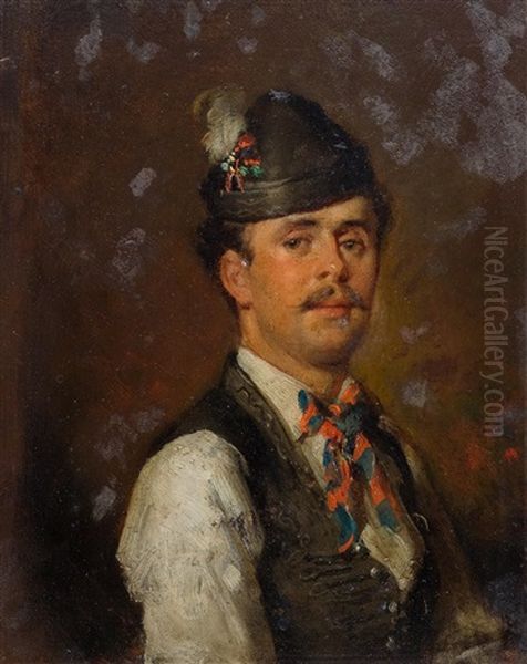 A Young Man In Traditional Costume - view 1