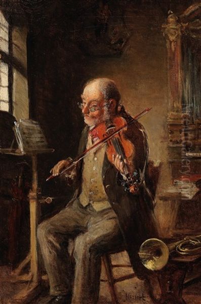 Violinist - view 1