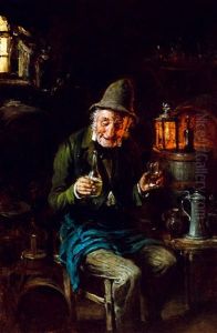 Wine-tasting by Hermann Kern
