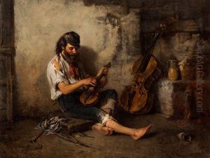 Beggar With His Violin