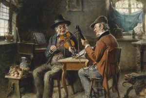 Die Musikanten by Hermann Kern