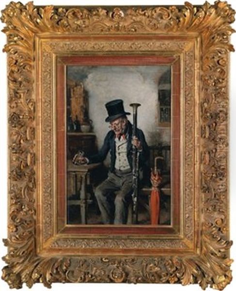 Der Oboenspieler - view 1