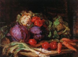 Gemusestillleben by Hermann Kern