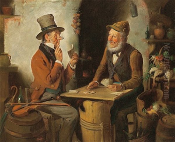 Die Kartenspieler (by L. Hoff) - view 1