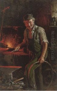 The Blacksmith by Hermann Kern