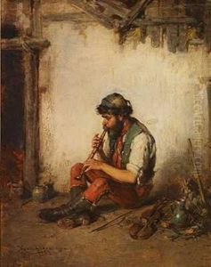 Flojtespilleren by Hermann Kern