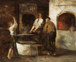 Der Junge Schmied by Hermann Kern