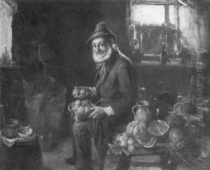The Fruit Vendor by Hermann Kern
