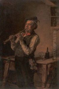 Der Klarinettist by Hermann Kern