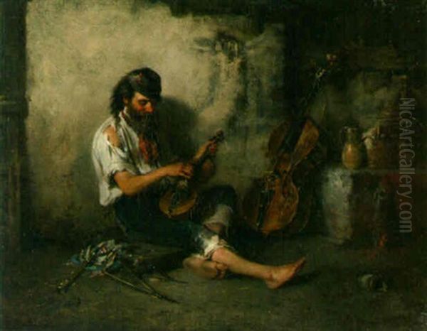 The Street Musician - view 1