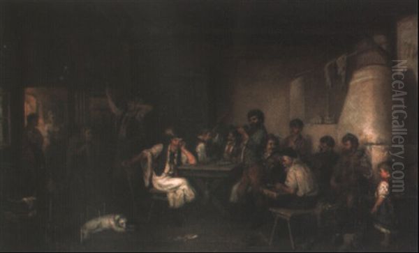 Musikanten In Einer Tiroler Wirtsstube - view 1
