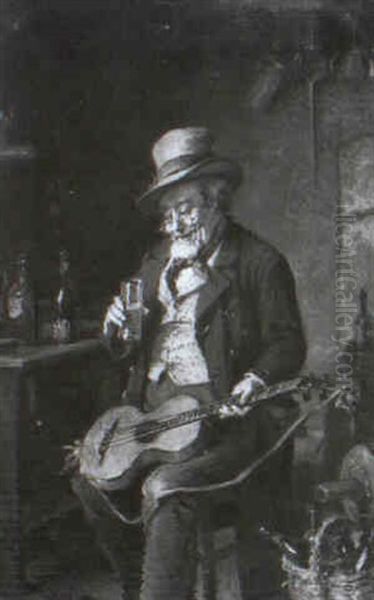 Der Musikant Im Weinkeller - view 1