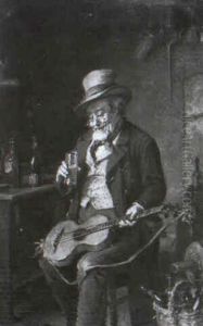 Der Musikant Im Weinkeller