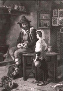 Rast Des Hirten by Hermann Kern