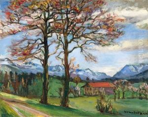 Land In Spring by Karoly Kernstok