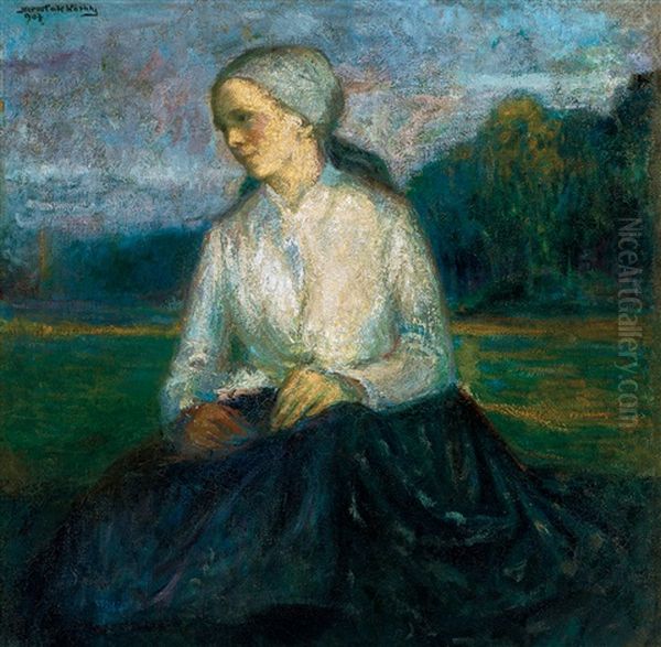 Young Girl In Land - view 1