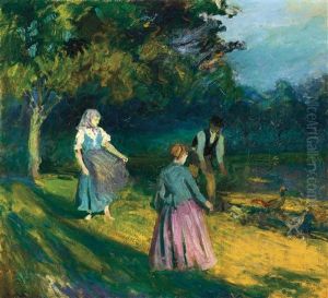 In Open Air by Karoly Kernstok