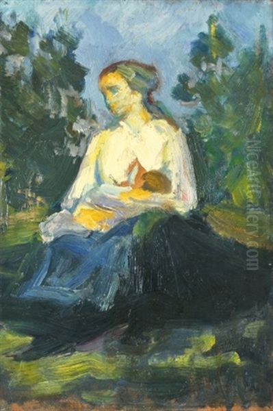 Mother With Child - view 1