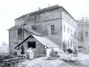 Auf Einem Russischen Gut by Lipot (Leopold) Kerpel