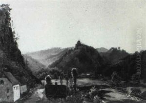 Ansicht Von Schloss Neulengbach