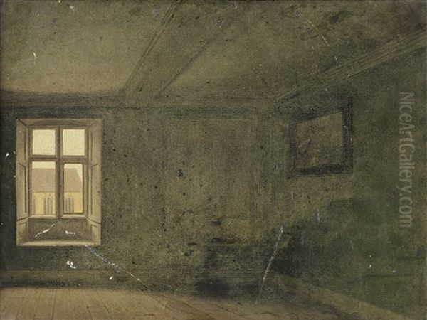 The Inside Of Thomas Kerrich's Room At Magdalen College, Cambridge (+ 2 Others; 3 Works) - view 1
