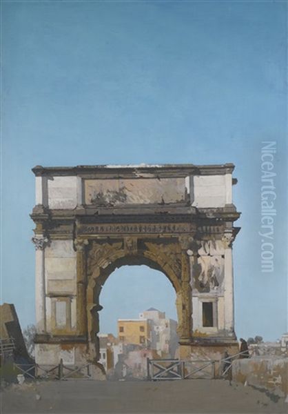 The Arch Of Titus, Rome - view 1