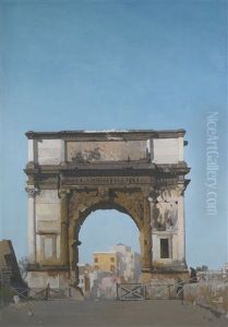 The Arch Of Titus, Rome by James Kerr-Lawson