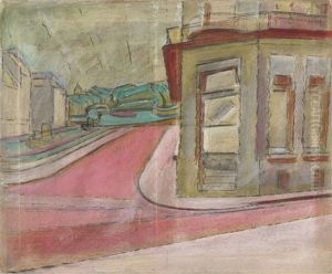 Strasenecke Iv (ostende) by Anton Kerschbaumer