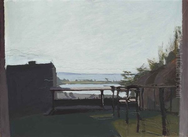 Blick Auf Den Wannsee I (blick Aus Dem Fenster, Kladow I) - view 1