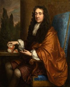 Portrait Des William Lawrence Of Shurdington (1636-1697) by Johann Kerseboom