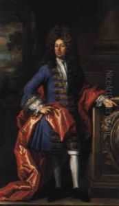 Portrait Of George Goodwin Of Latchford, Oxfordshire by John Kerseboom