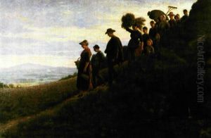 Terugkeer Van De Velden Op De Kluisberg by Karel Lodewijk de Kesel