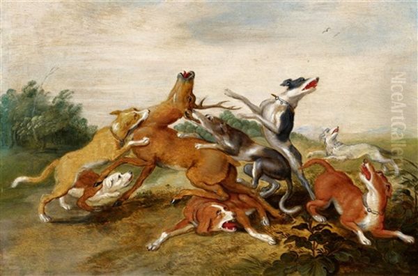 Hirschjagd - view 1