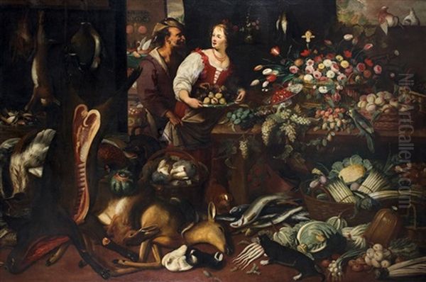 Deux Interieurs De Cuisine (pair) - view 1