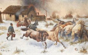 Stallbrand by Adolf Baumgartner