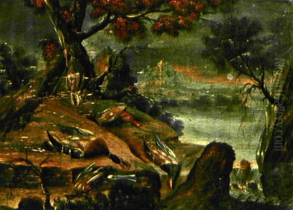 Vanitas Mit Vogeln - view 1