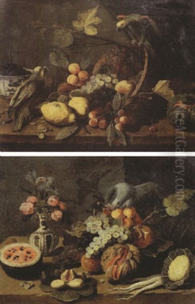 Natures Mortes (+ Another, Similar; Pair) - view 1